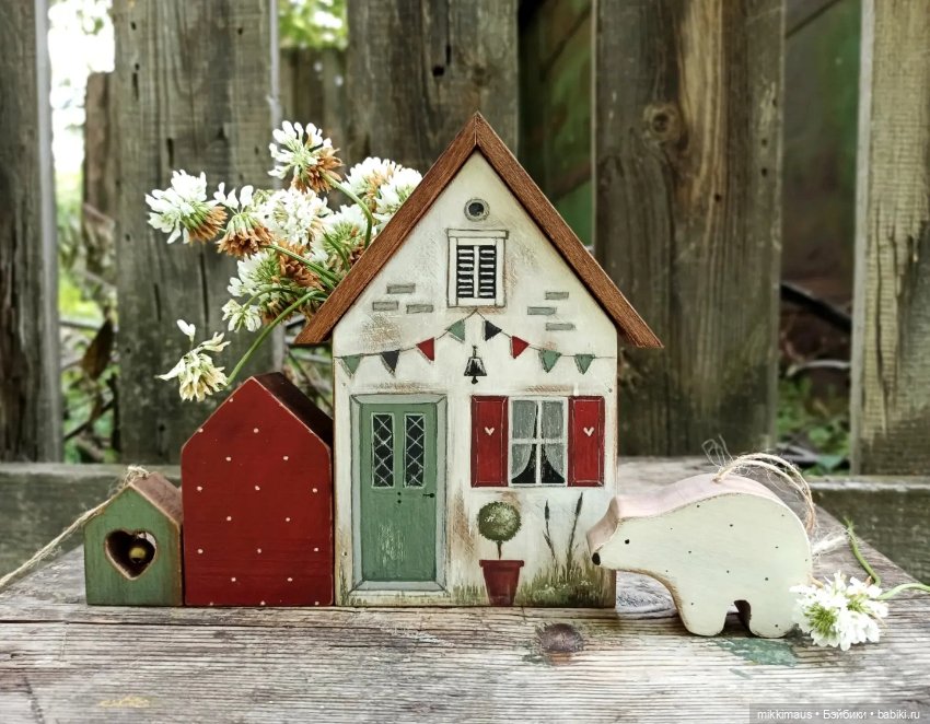 Игрушки из дерева Ольги Жигаловой