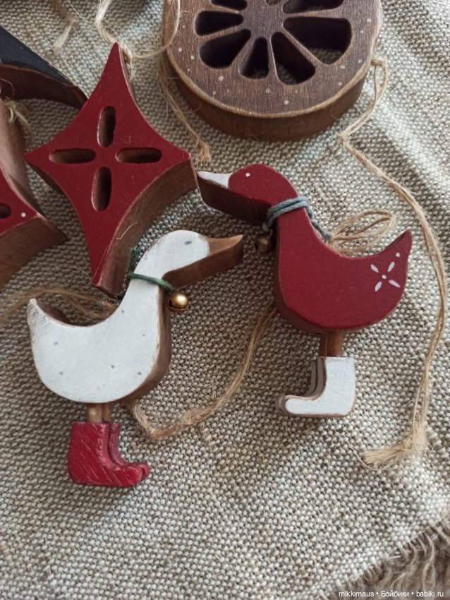 Игрушки из дерева Ольги Жигаловой