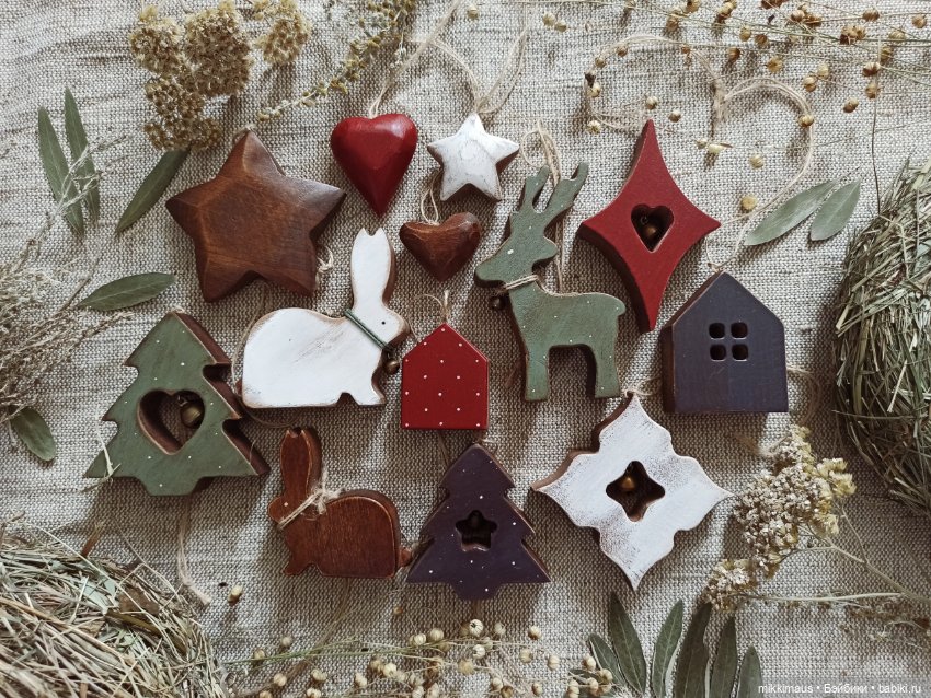 Игрушки из дерева Ольги Жигаловой