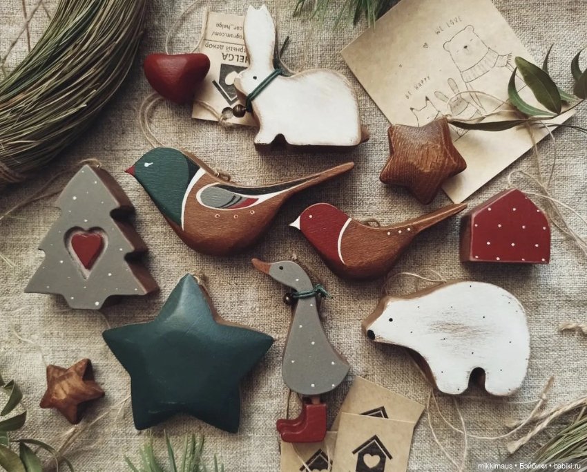 Игрушки из дерева Ольги Жигаловой