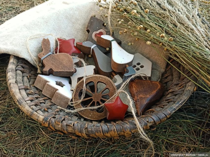 Игрушки из дерева Ольги Жигаловой