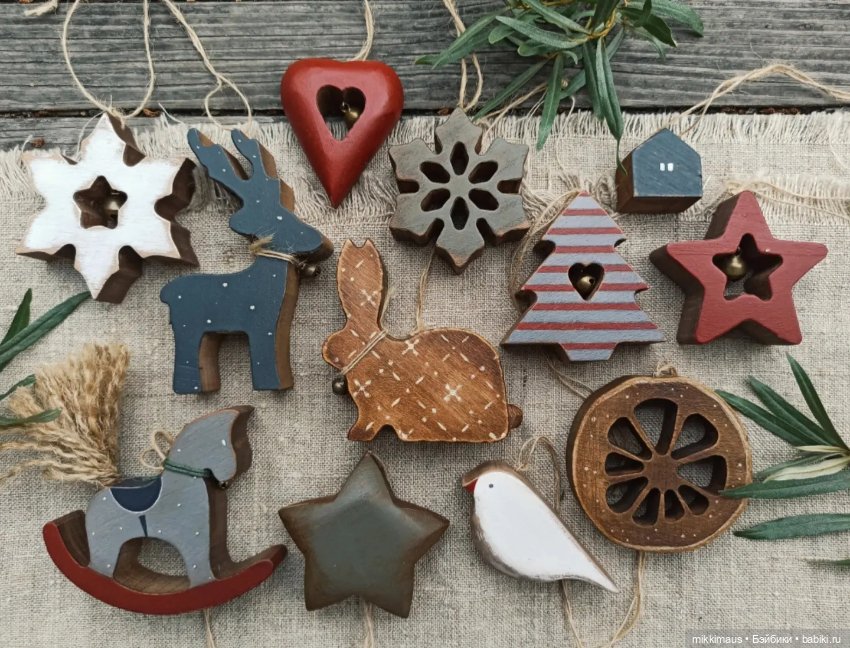 Игрушки из дерева Ольги Жигаловой