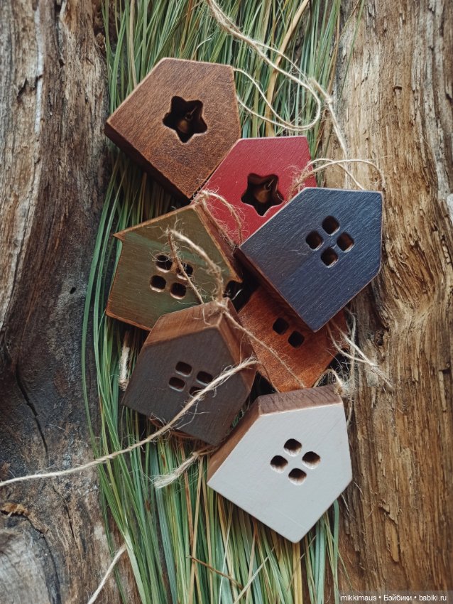 Игрушки из дерева Ольги Жигаловой