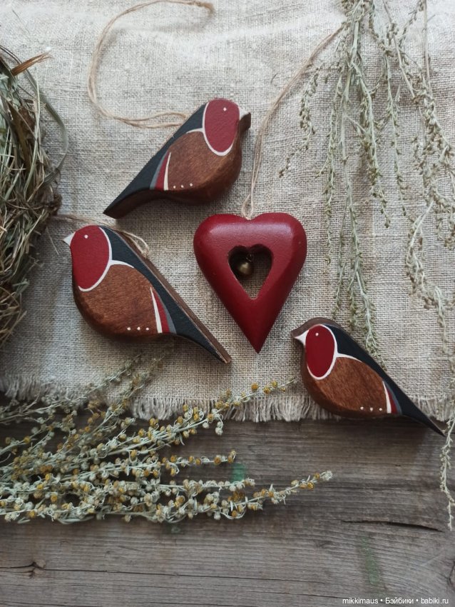 Игрушки из дерева Ольги Жигаловой