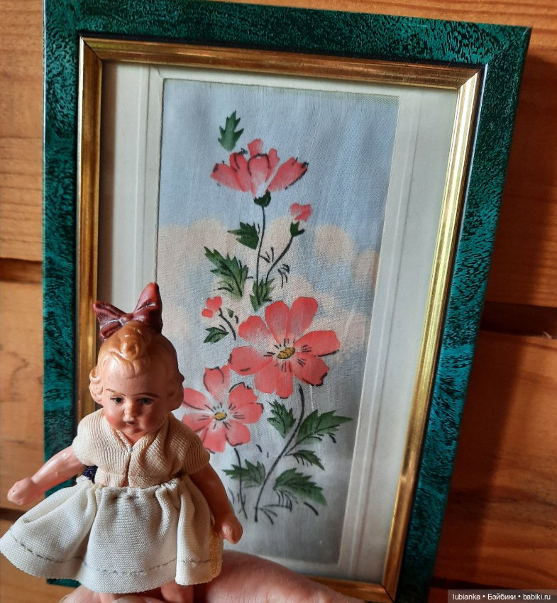 Не Суок,но с бантом🎀🤗 — Редкие антикварные куклы и реплики: воск