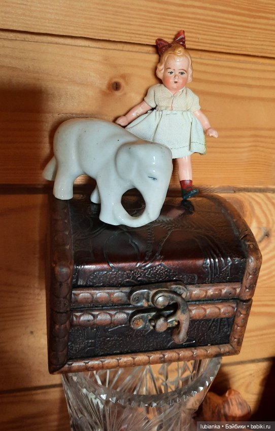 Не Суок,но с бантом🎀🤗 — Редкие антикварные куклы и реплики: воск (фото 5)