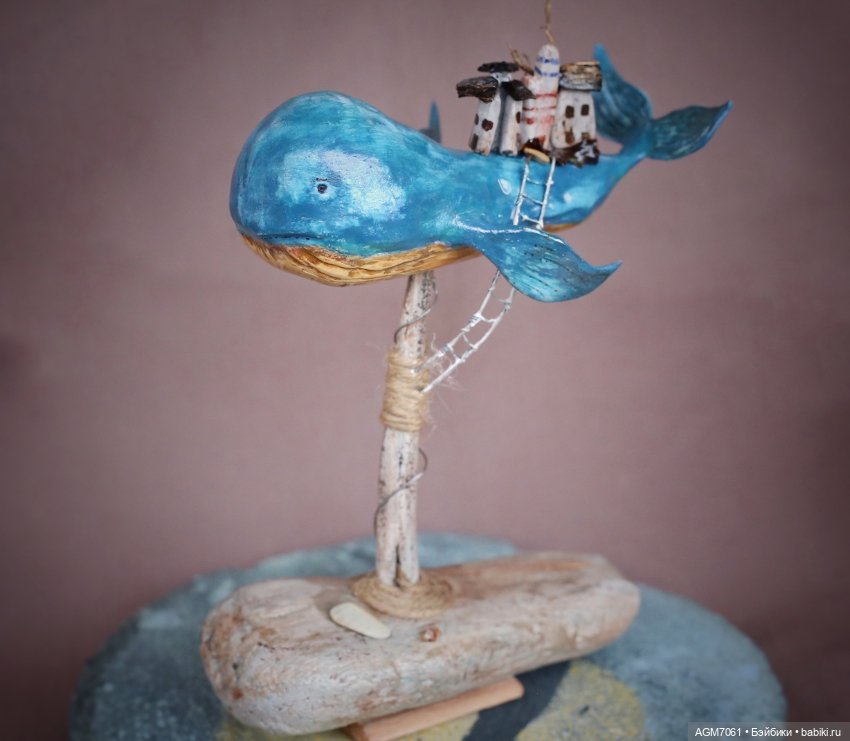 Дрифтвуд по мотивам лета — Авторские куклы из дерева (фото 5)