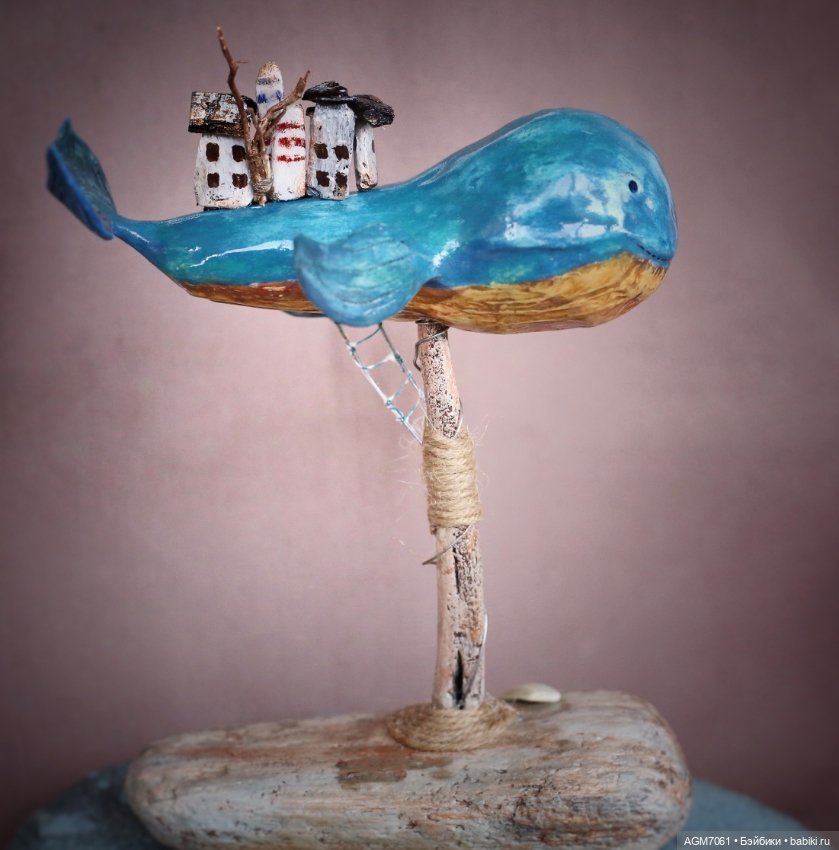 Дрифтвуд по мотивам лета — Авторские куклы из дерева (фото 4)