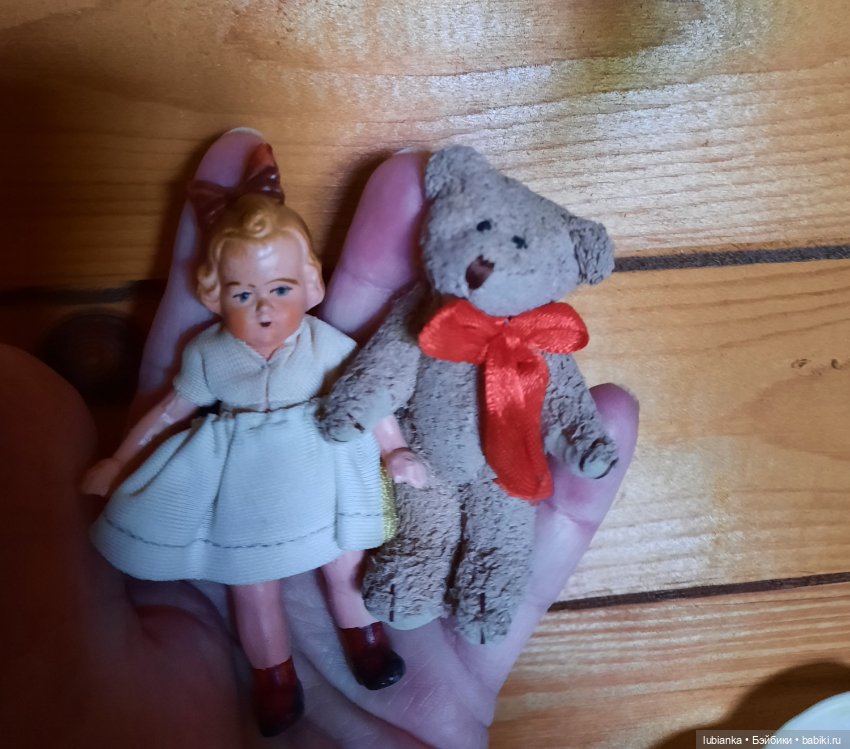 Не Суок,но с бантом🎀🤗 — Редкие антикварные куклы и реплики: воск