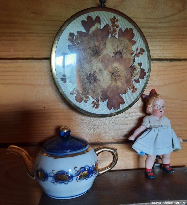 Не Суок,но с бантом🎀🤗 — Редкие антикварные куклы и реплики: воск