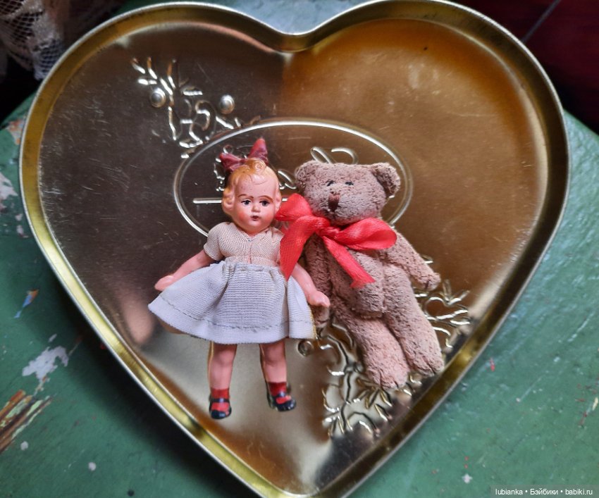 Не Суок,но с бантом🎀🤗 — Редкие антикварные куклы и реплики: воск