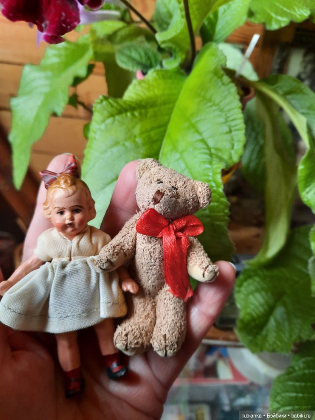Не Суок,но с бантом🎀🤗 — Редкие антикварные куклы и реплики: воск