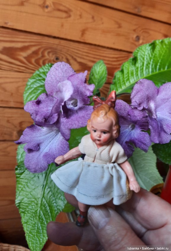 Не Суок,но с бантом🎀🤗 — Редкие антикварные куклы и реплики: воск