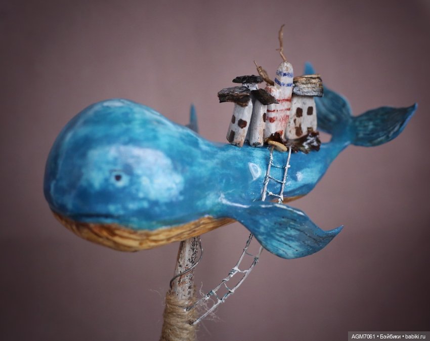 Дрифтвуд по мотивам лета — Авторские куклы из дерева