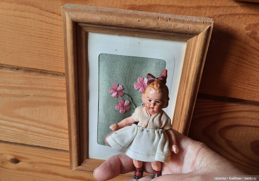 Не Суок,но с бантом🎀🤗 — Редкие антикварные куклы и реплики: воск