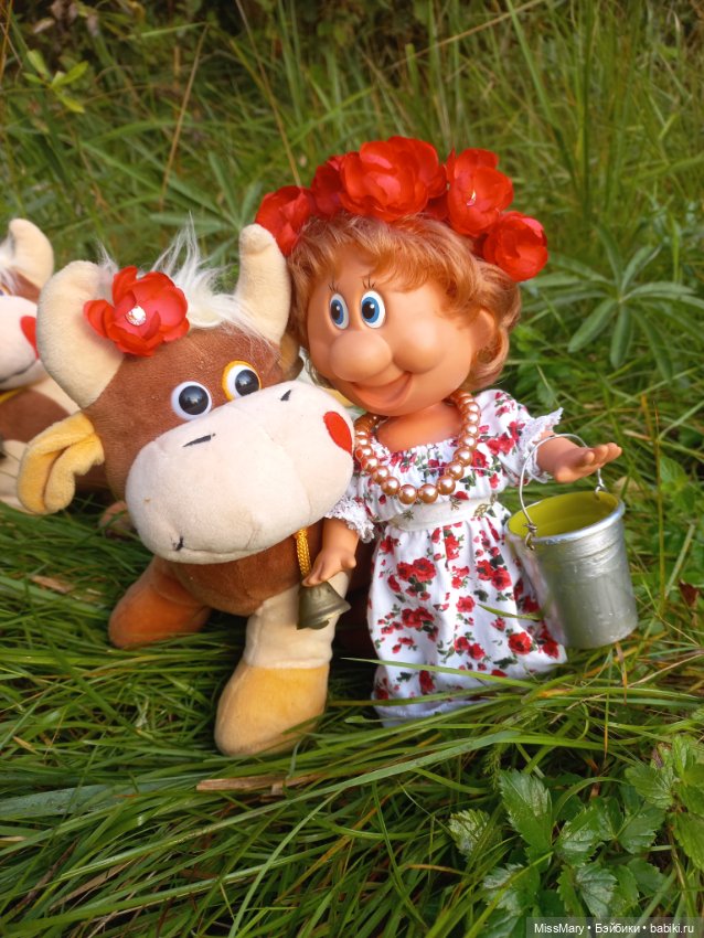 Весёлые картинки. "Зорька и Красуля"