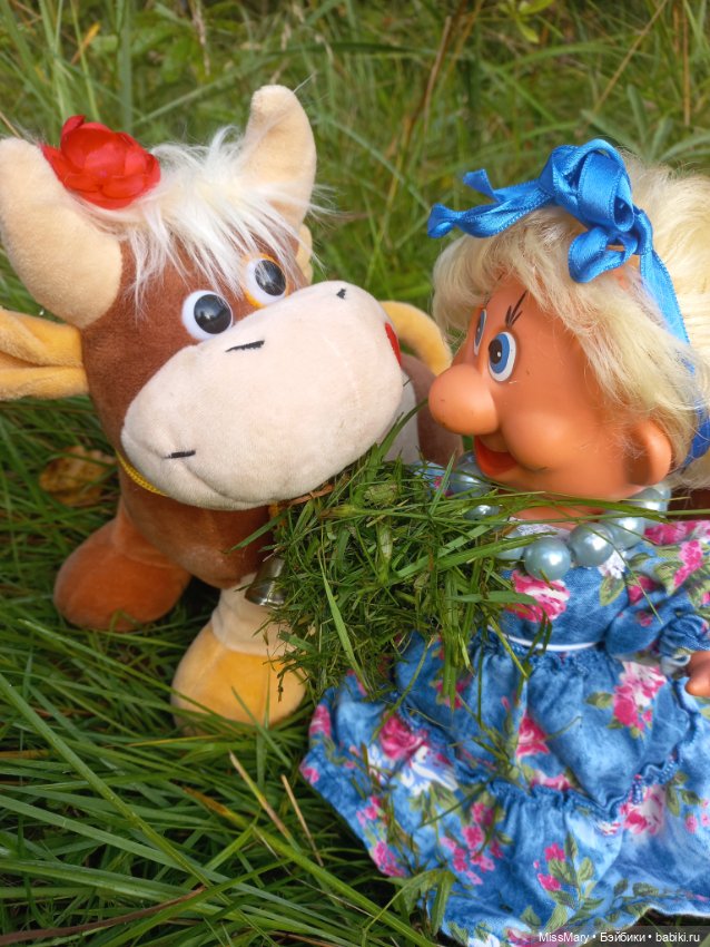 Весёлые картинки. "Зорька и Красуля"