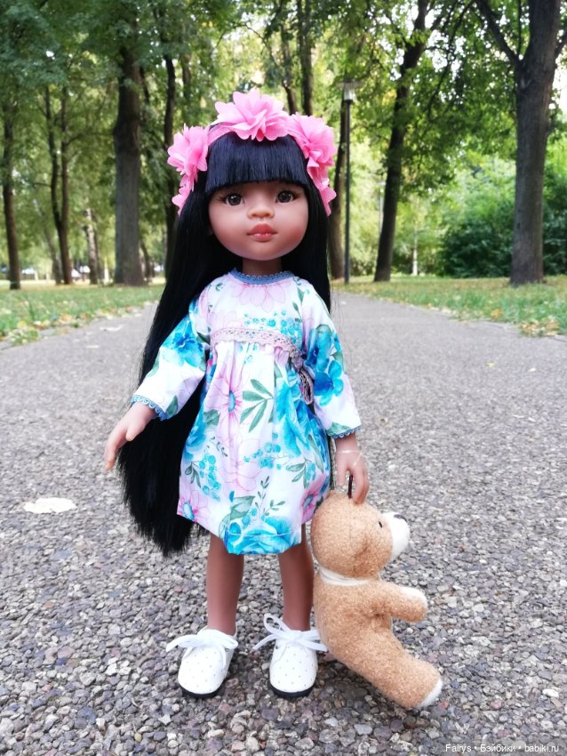 Тайская девочка — Куклы Paola Reina (Паола Рейна): новинки (фото 6)
