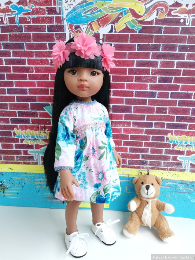 Тайская девочка — Куклы Paola Reina (Паола Рейна): новинки (фото 3)