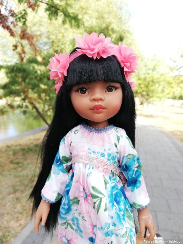 Тайская девочка — Куклы Paola Reina (Паола Рейна): новинки (фото 7)