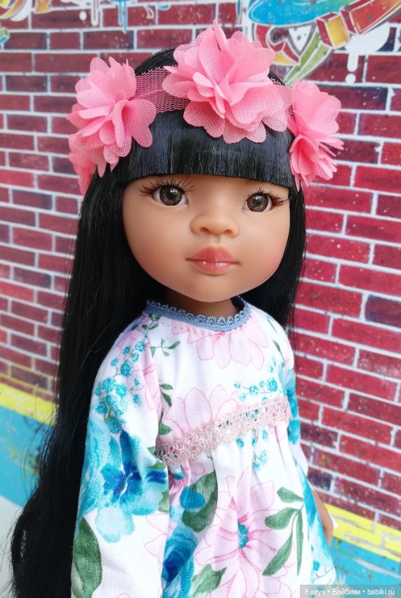 Тайская девочка — Куклы Paola Reina (Паола Рейна): новинки (фото 4)