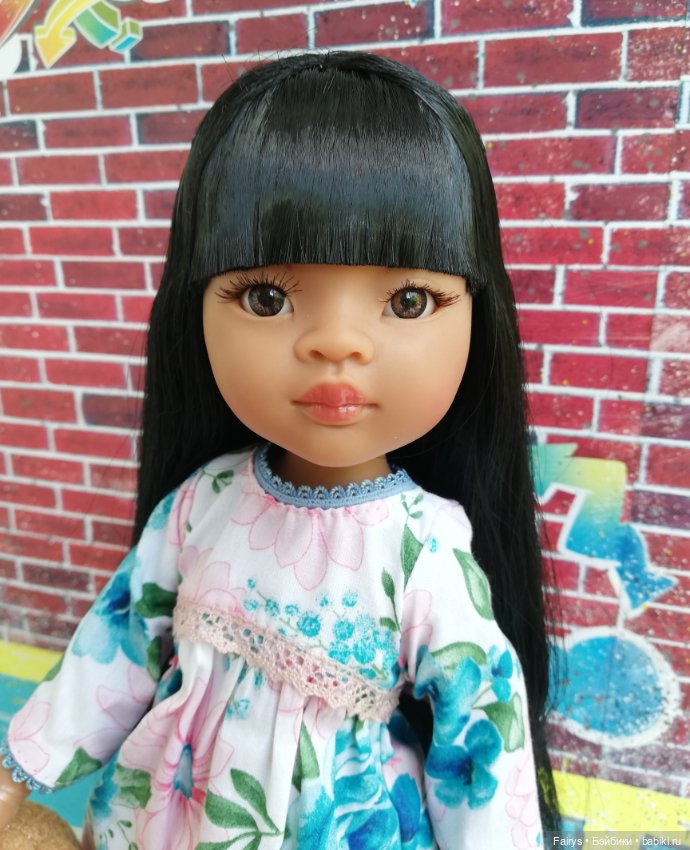 Тайская девочка — Куклы Paola Reina (Паола Рейна): новинки (фото 5)