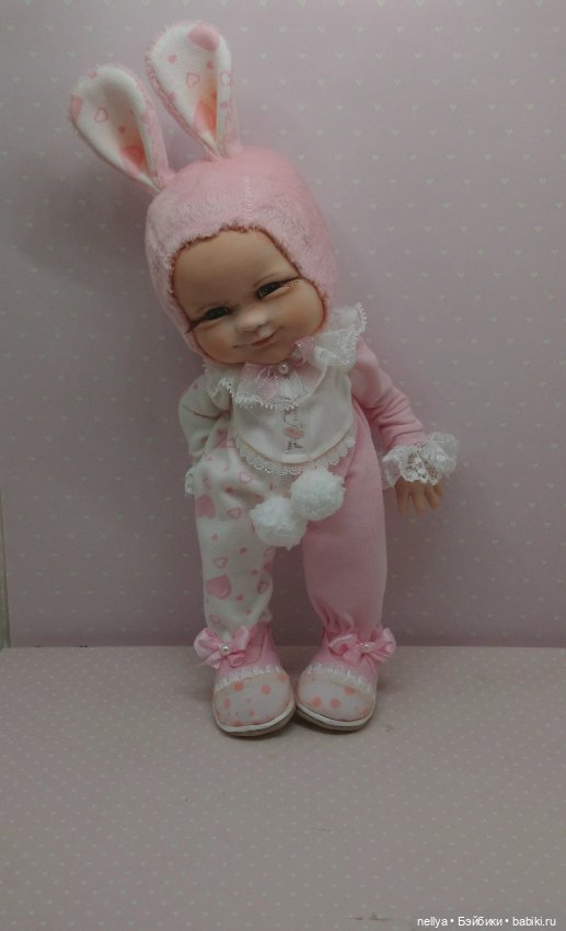 Зайка — Лепка авторских кукол: полимерная глина (фото 4)