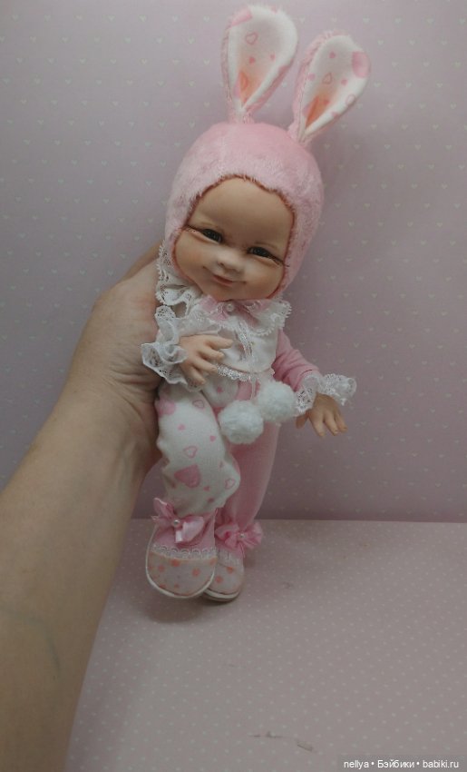 Зайка — Лепка авторских кукол: полимерная глина (фото 2)