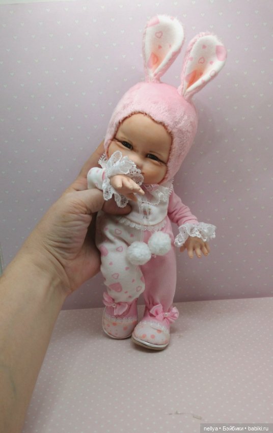 Зайка — Лепка авторских кукол: полимерная глина (фото 8)