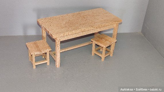 Все в кучу — Мебель для кукол и домиков: фото