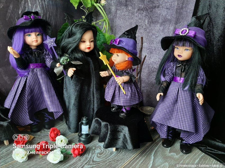 Моя кукольная нечисть. № 6 Ведьмочка Сабрина (фото 6)