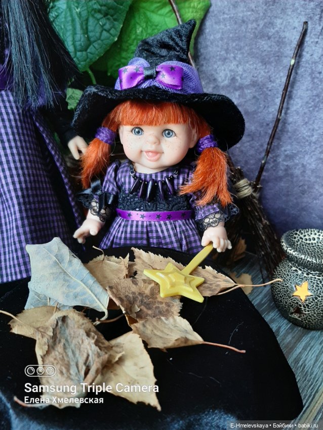 Моя кукольная нечисть. № 6 Ведьмочка Сабрина (фото 2)