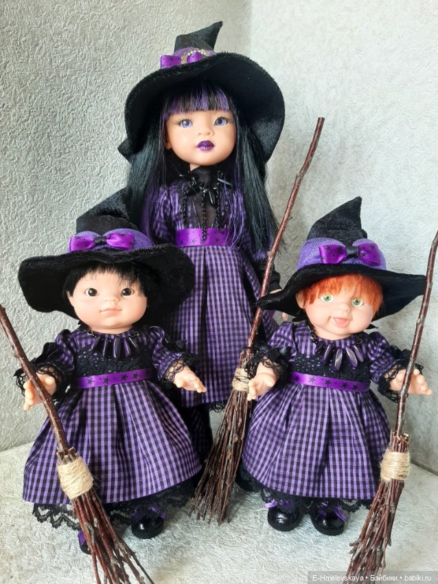Моя кукольная нечисть. № 6 Ведьмочка Сабрина (фото 10)