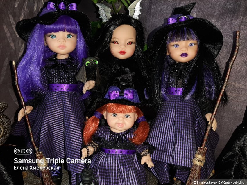 Моя кукольная нечисть. № 6 Ведьмочка Сабрина (фото 9)
