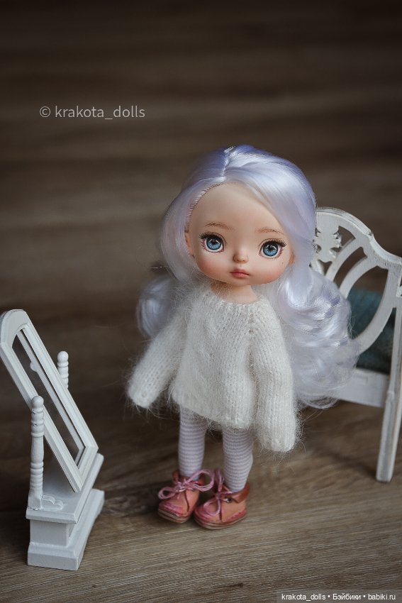 Беляночка monst ooak — Куклы Xiaomi Monst (Сяоми) и Pipitom: шарнирные (фото 10)