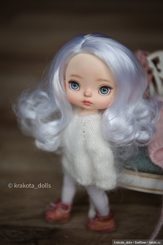 Беляночка monst ooak — Куклы Xiaomi Monst (Сяоми) и Pipitom: шарнирные (фото 6)