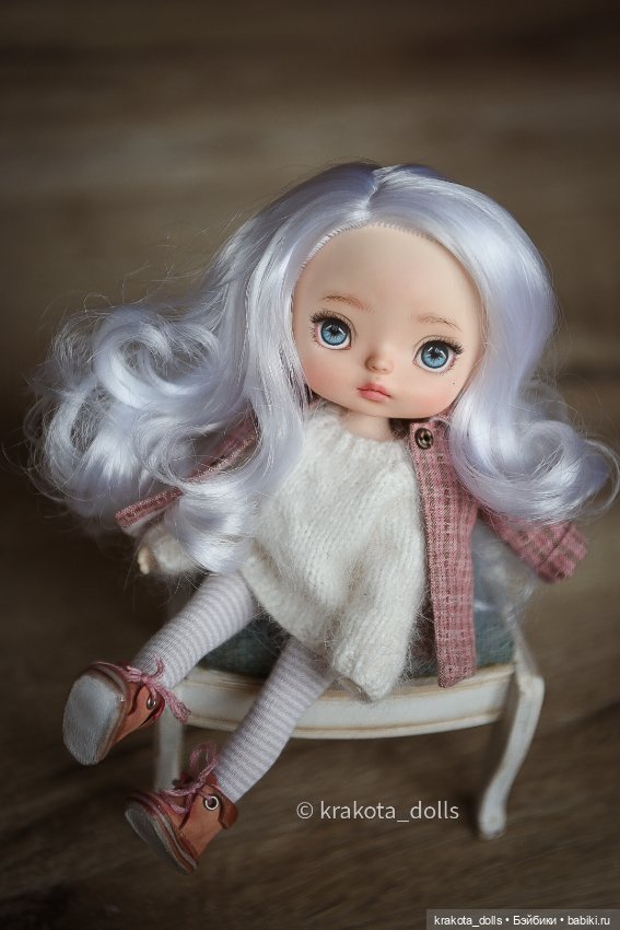 Беляночка monst ooak — Куклы Xiaomi Monst (Сяоми) и Pipitom: шарнирные (фото 5)