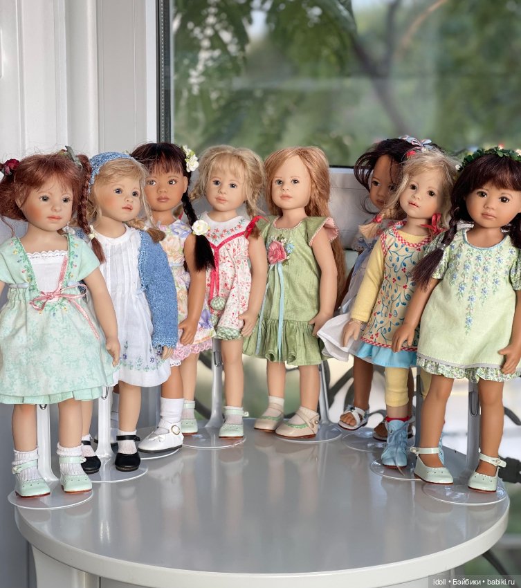 Девочки 30 см от Heidi Plusczok