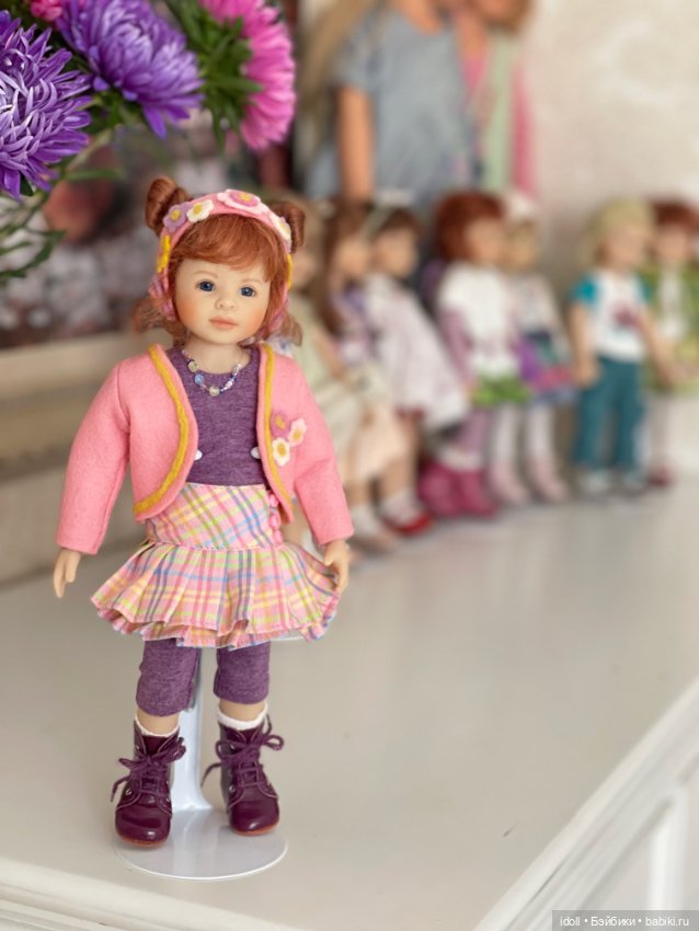 Две плюшки из молда Mandy, куклы Plusczok