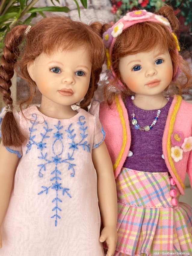 Две плюшки из молда Mandy, куклы Plusczok (фото 3)