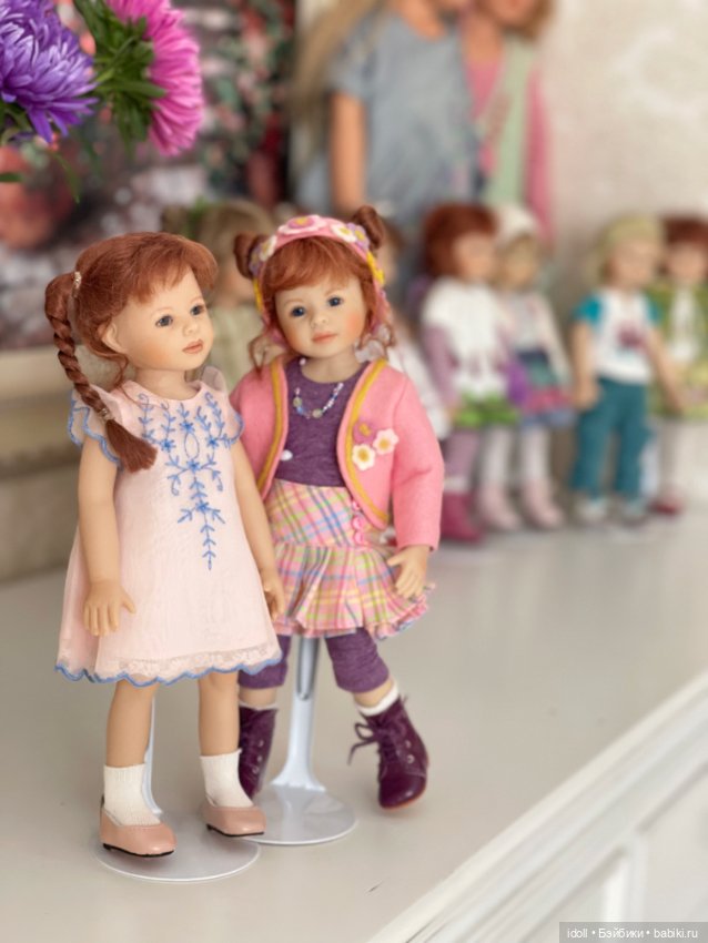 Две плюшки из молда Mandy, куклы Plusczok (фото 4)