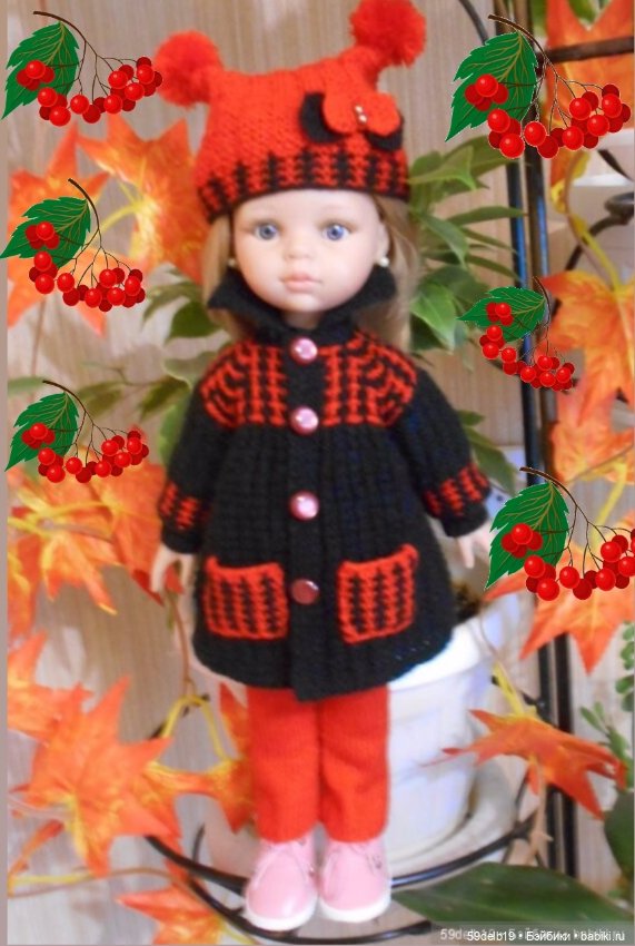 Уж рябины кисти заалели — Одежда и обувь для кукол своими руками: фото (фото 6)