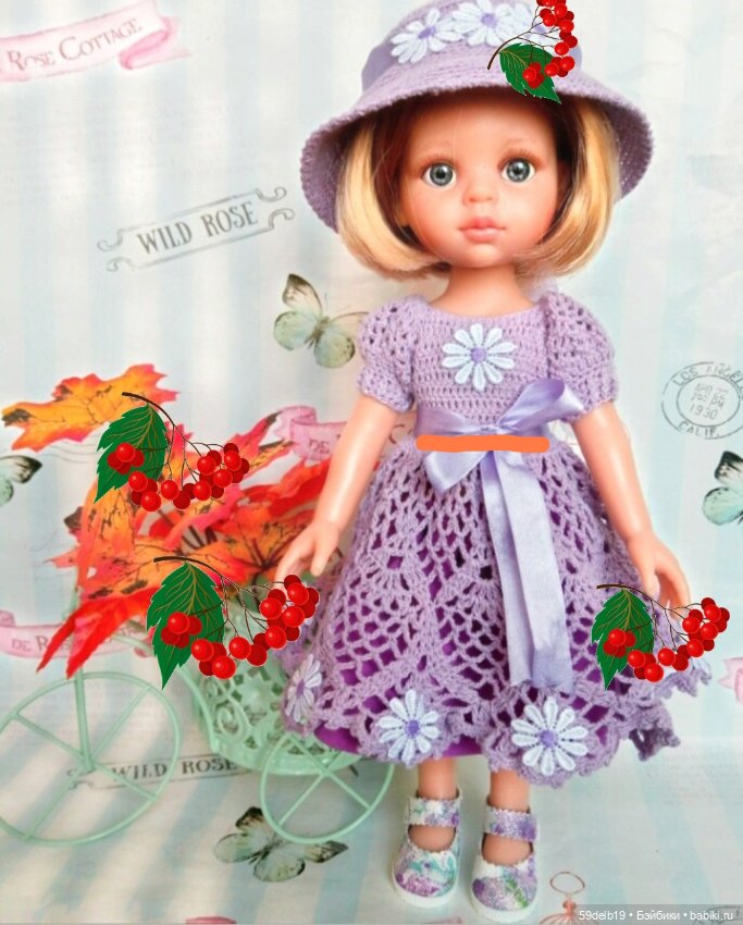 Уж рябины кисти заалели — Одежда и обувь для кукол своими руками: фото (фото 5)