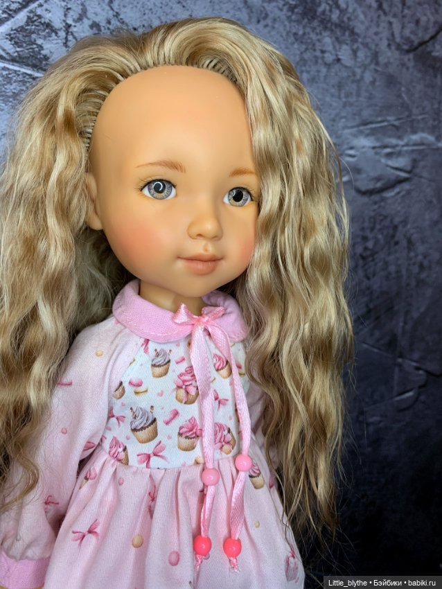 Элина 🌸 Reina del Norte — ООАК Paola Reina (Паола Рейна) и испанских кукол: перерисовка (фото 4)