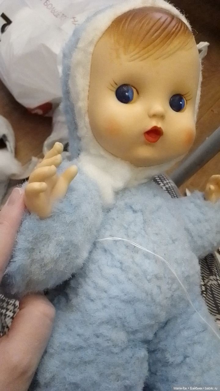 Как мы лечили пухляшика — Ремонт кукол СССР и ГДР (немок): чернота (фото 7)