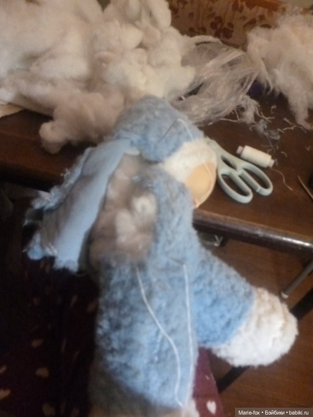 Как мы лечили пухляшика — Ремонт кукол СССР и ГДР (немок): чернота (фото 5)