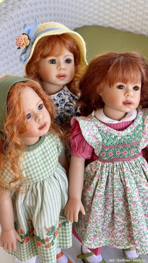 Девочки с молдом Nancy от Plusczok часть 2