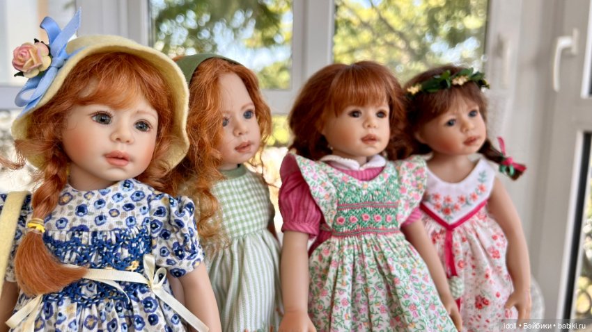 Девочки с молдом Nancy от Plusczok часть 3