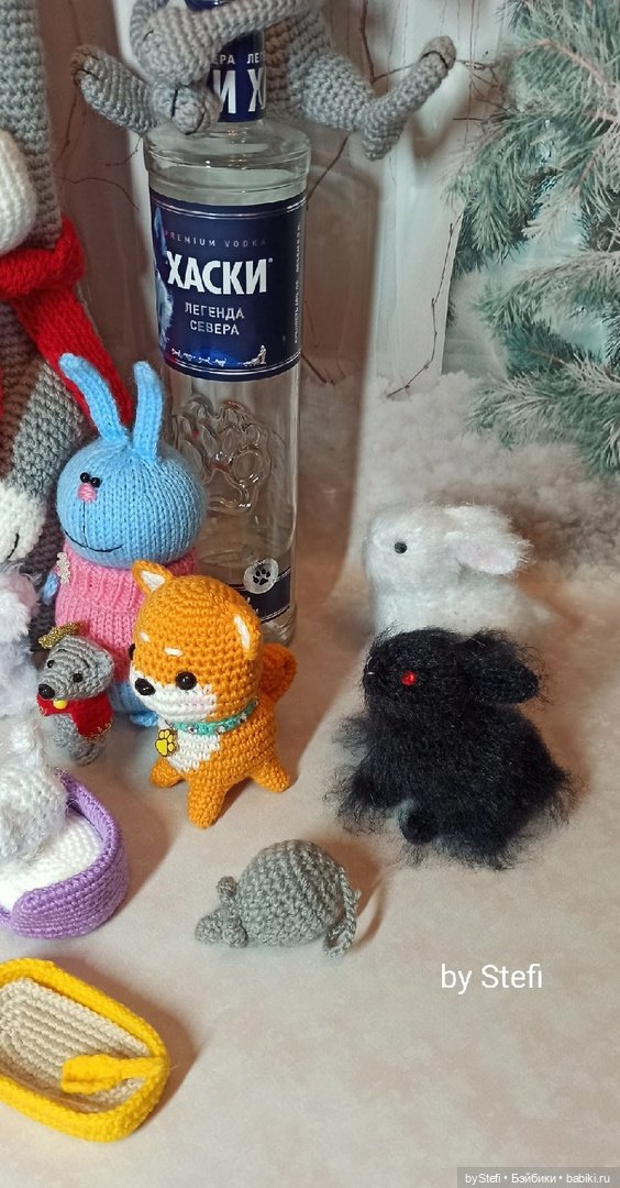 Решила собрать все связанные игрушки и сделать фото на память (фото 4)