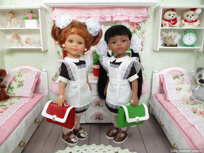 Ранцы (портфели) для кукол Паола Рейна 34 см. и кукол подобного формата